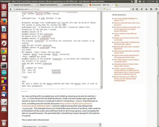 The tabs don't look like normal Ubuntu.