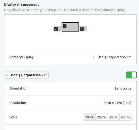 you can see the side-by-side discrepancy
