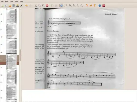 Example of the bare shell