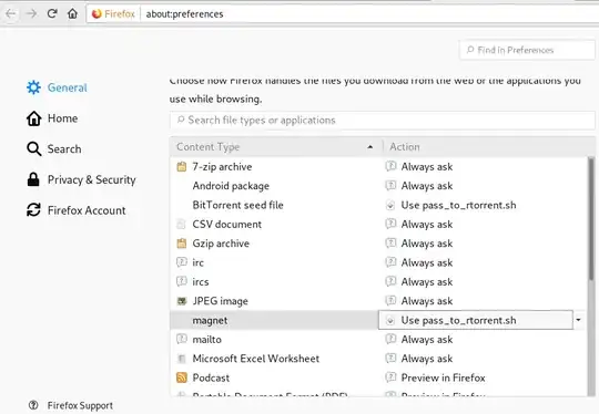 Firefox rTorrent screenshot