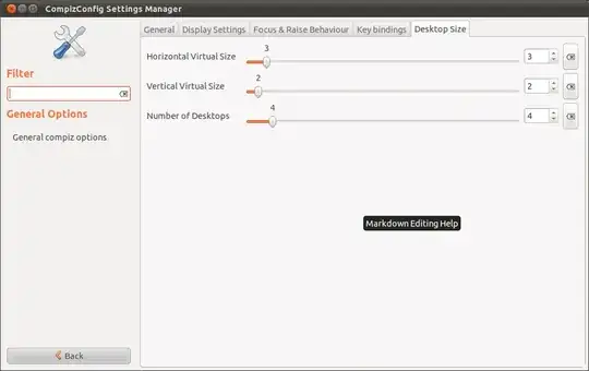 Desktop Size in general options