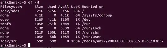 GRUB bootloader selected in list