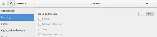 Icons on Desktop screenshot