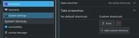 link PrtScr key to shortcut