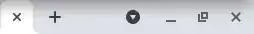 Chrome/XFCE title bar using default settings
