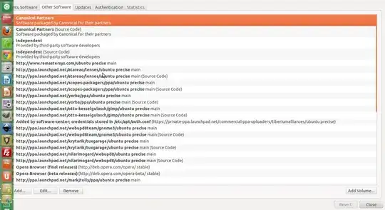 Please recommend me the settings of software source
