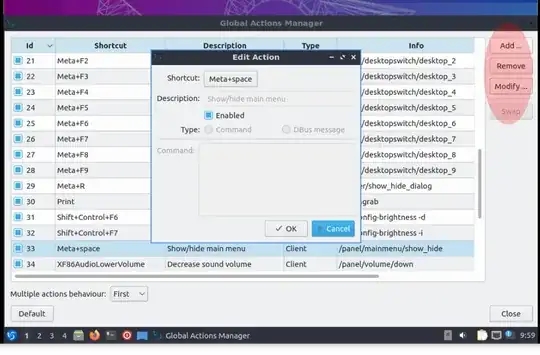 GUI for changing shortcuts in LXQt