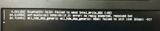 Image of error message