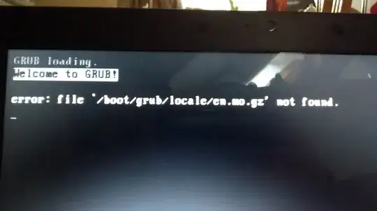 grub black splash screen