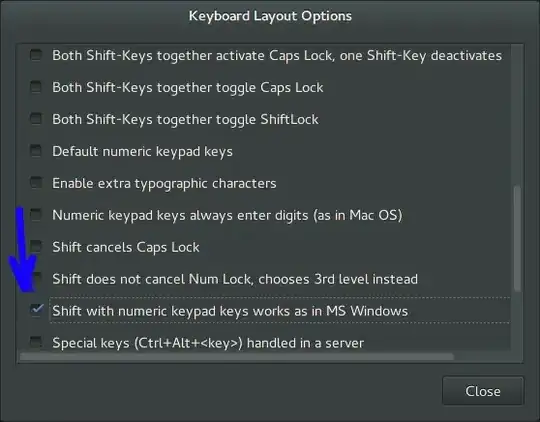 gparted partition table
