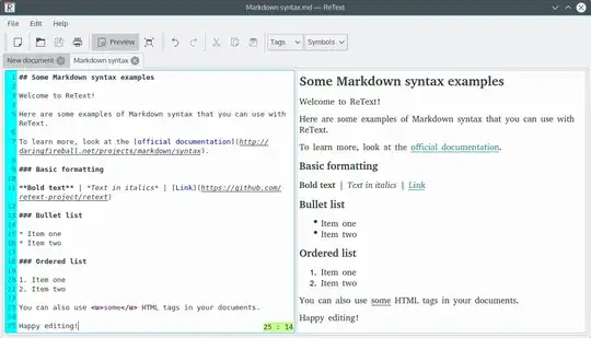 official screenshot of ReText