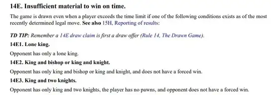 USCF rule