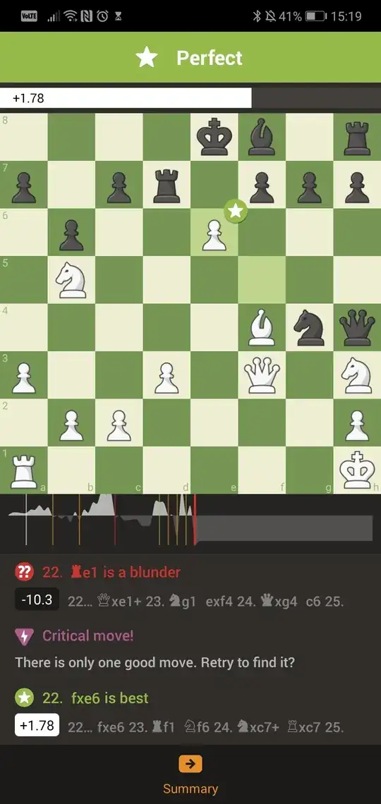 what the game tells me