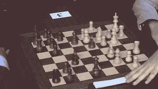 Aronian and Morozevich exchange pieces
