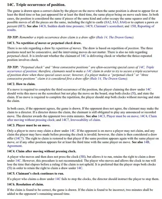 Triple Ocurrence of Position Part 1