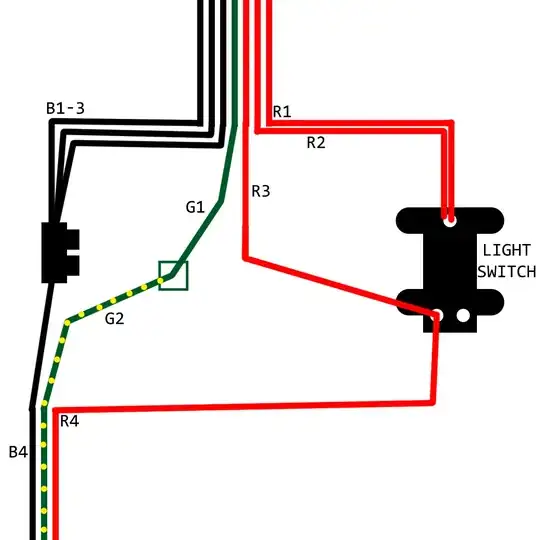 Wiring diagram for switch
