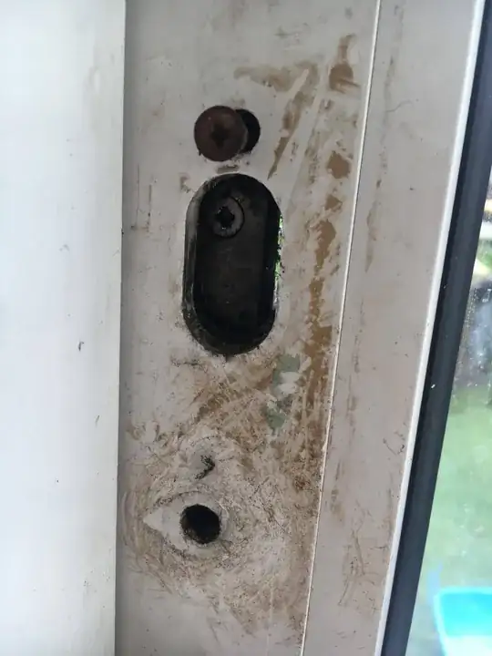 Picture of tag that is sticking out