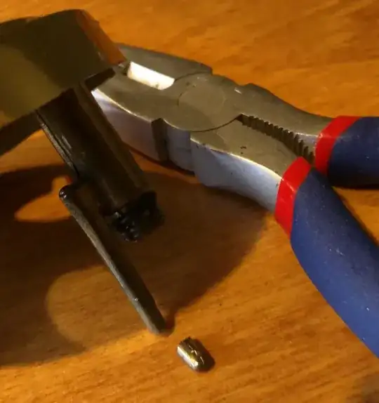 Top of trim that is tight