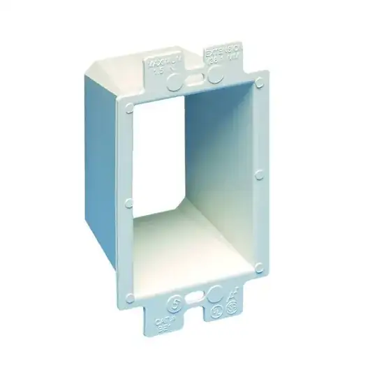 Softer plastic box extender