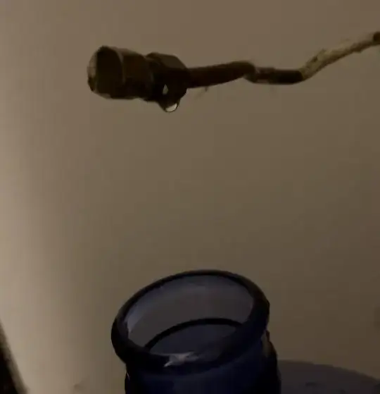 unused water line behind fridge