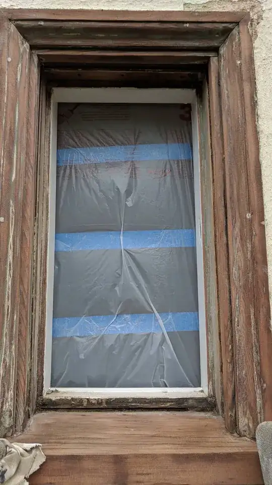 closet window picture window frame