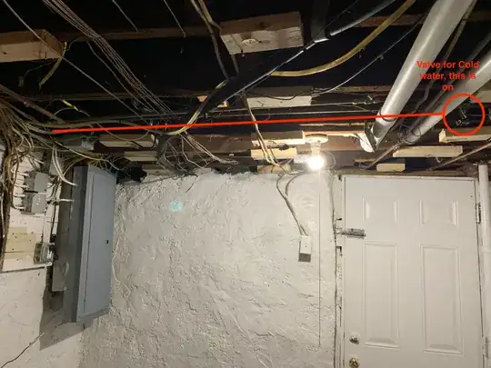 diverter valve stamped P-P