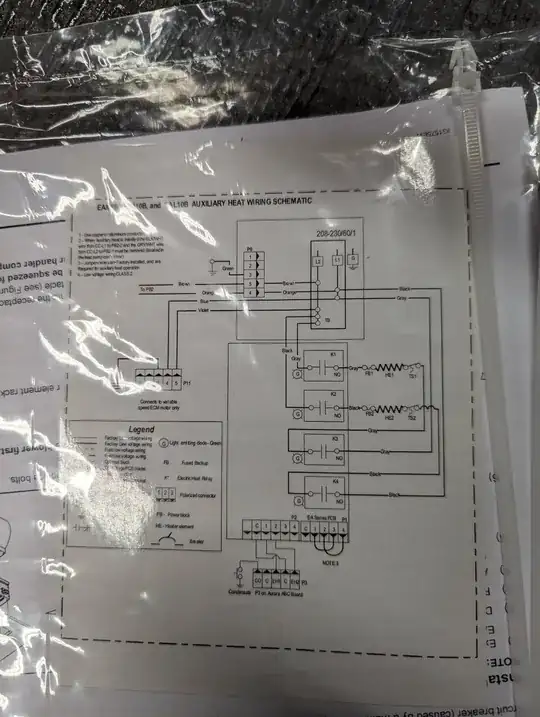 Heater diagram