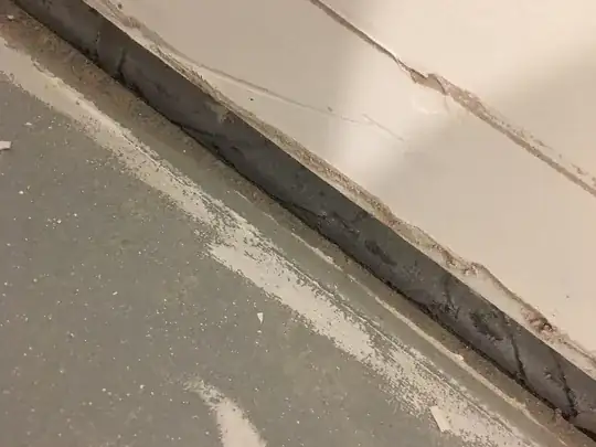 Cavity bottom of wall