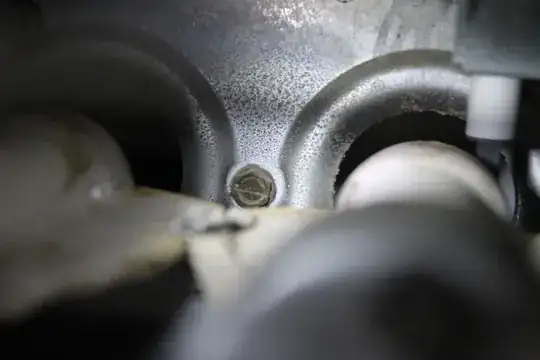 right side of heat exchanger