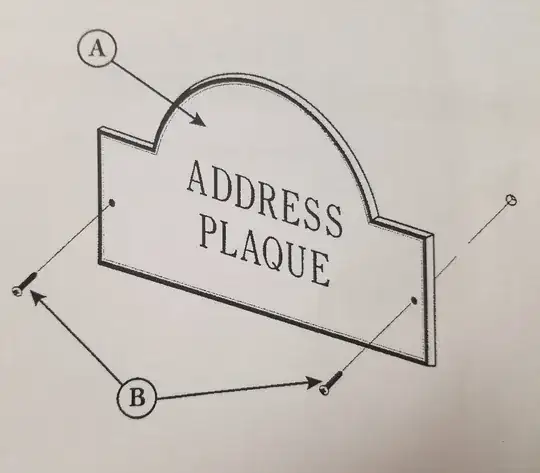 Instructions for Plaque Installation