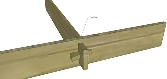 Assembled Tusk Tenon