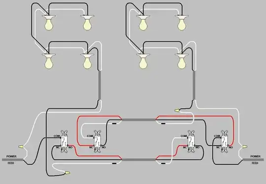 The water heater relief valve next to the condensate line