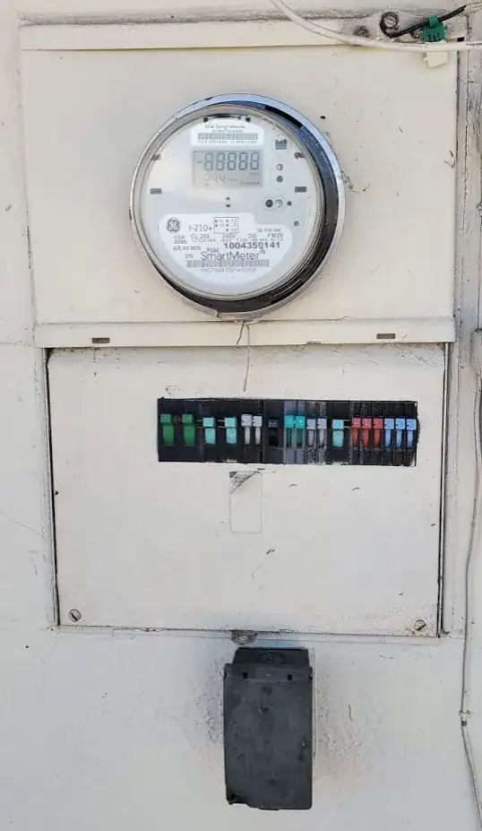 Meter and box