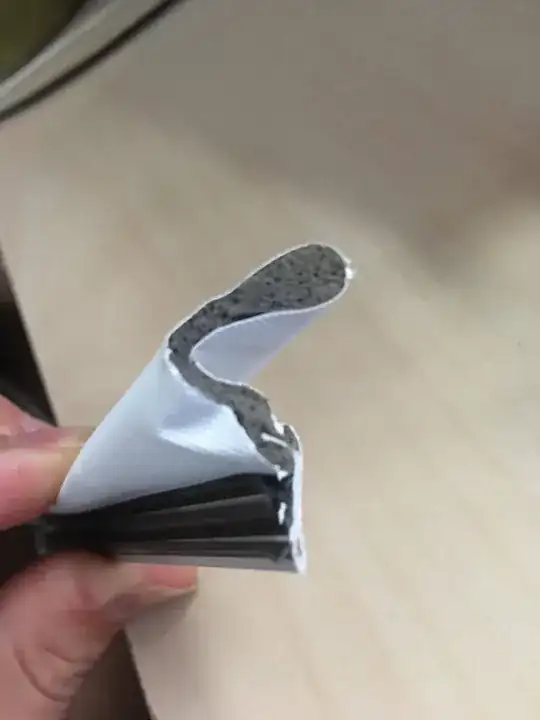 this is the weatherstrip I'm using now