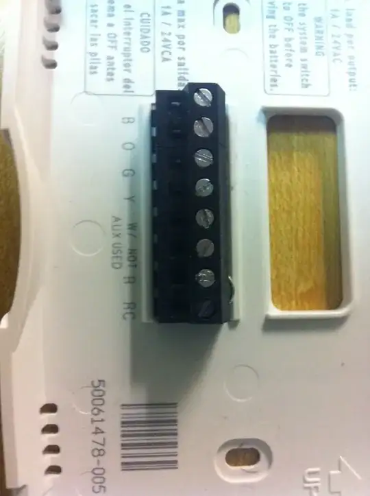 Dryer wires in breaker panel