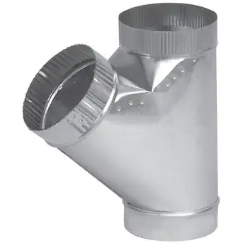 wye splitter 6in to 6in