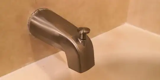 The spout from the typical side