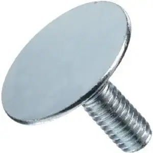 Elevator bolt epoxy to stucco wall for holding house numbers