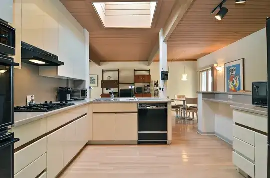 Temperature plot at shower and sink