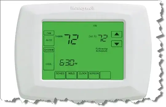 Honeywell RTH8500D