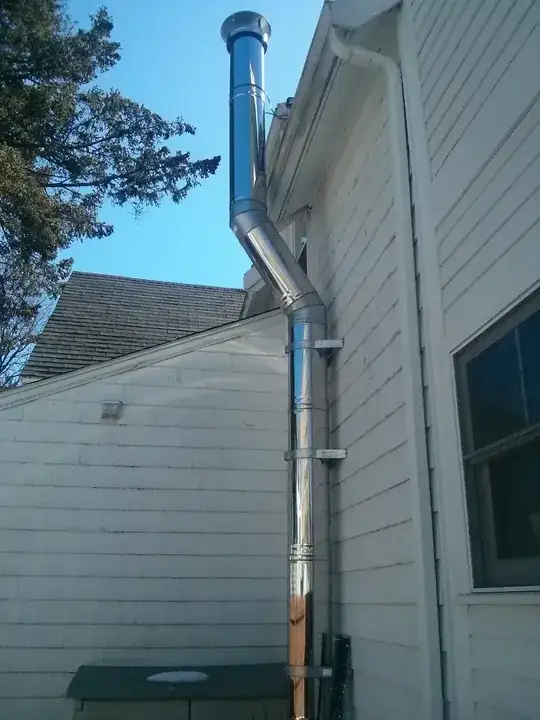 wood post over steel post