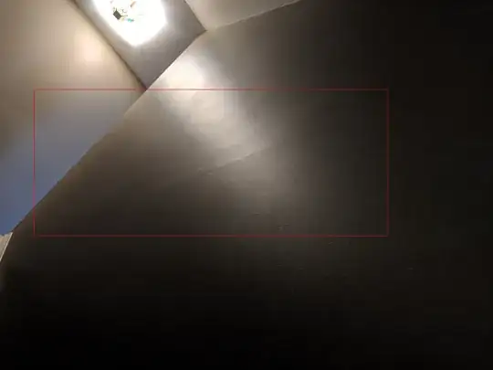 Right side of stairway