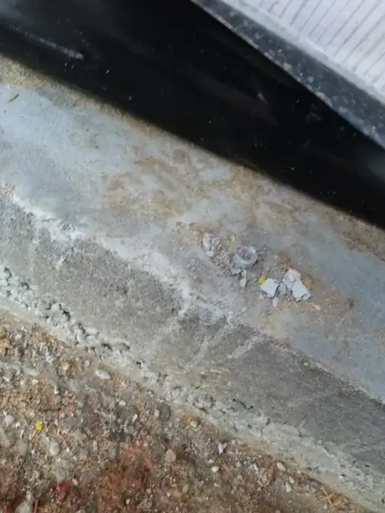 Image 4 - Slab bolts cut off