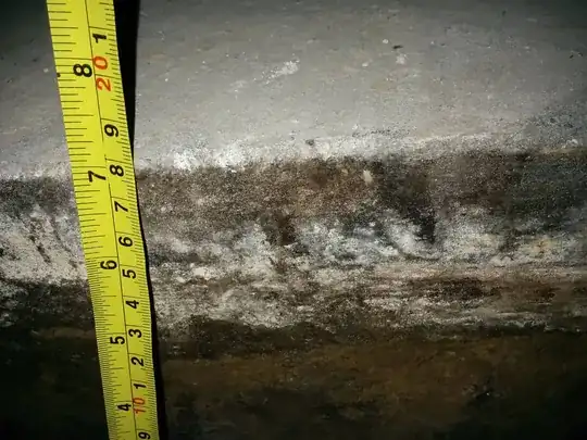 coax perpendicular to power