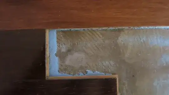 To be filled with underlayment