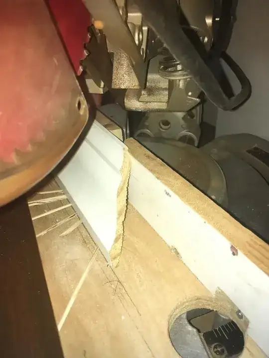 crown up against fence