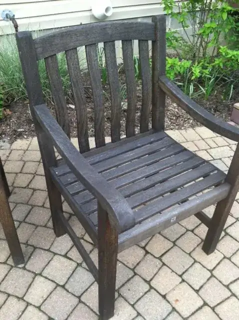 teak chair