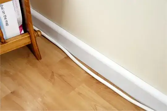 picture of existing hinge and new ghost frameless hinge