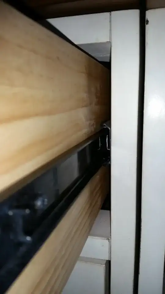 Trailer frame diagram showing material dimensions etc.