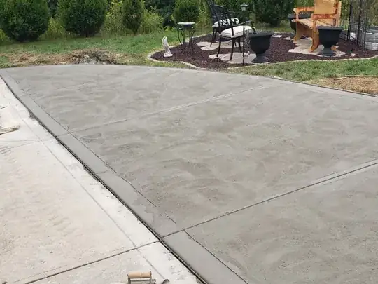 New driveway